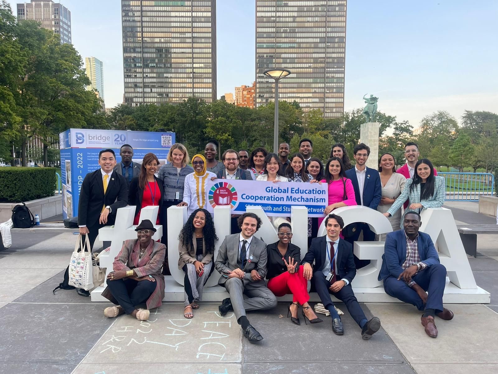 SDG4Youth Network group photo