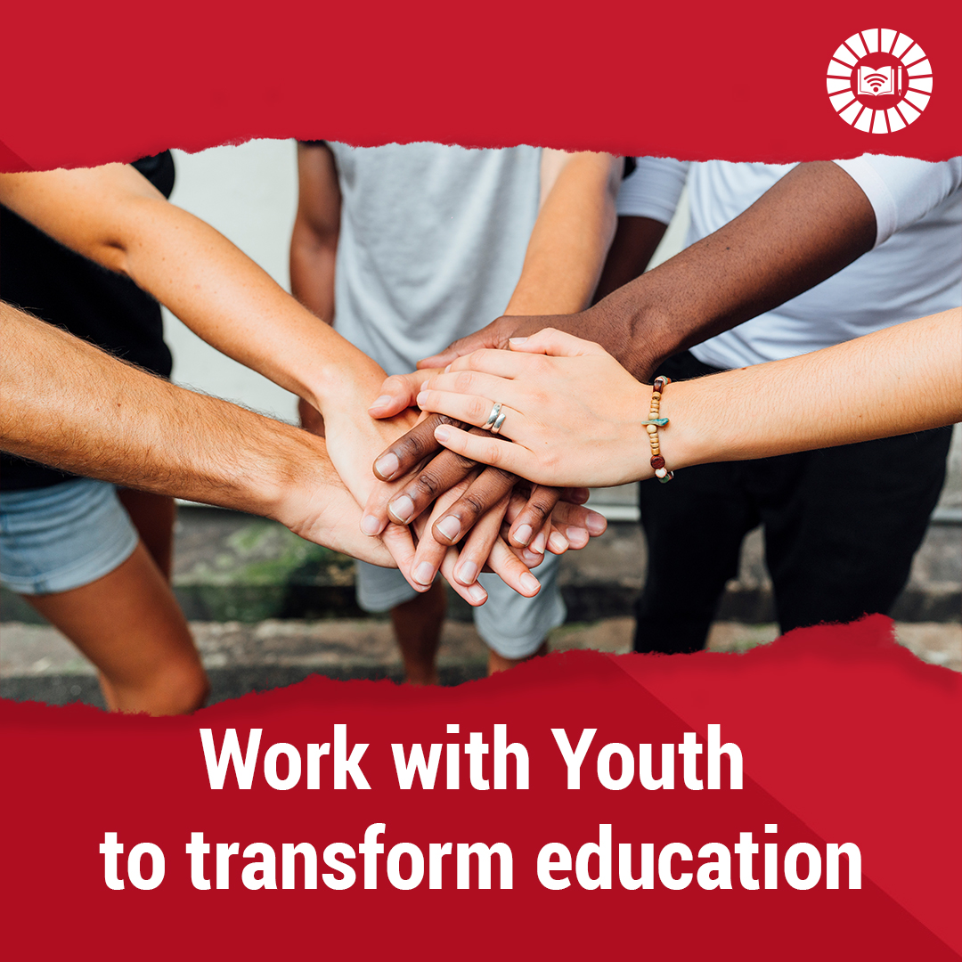 Trabajar con jóvenes para transformar la educación