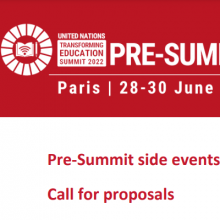 Pre-Summit side events and meetings - Call for proposals
