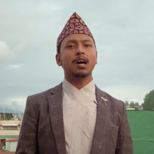 Action Track 1 Nir Shrestha, President at Blind Youth Association Nepal, Kathmandu Valley chapter.png