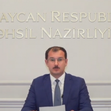 Azerbaïdjan, Mukhtar Mammadov, vice-ministre de l'éducation.png