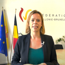 Belgique, Caroline Désir, Ministre de l'Éducation nationale, Fédération Wallonie-Bruxelles.png