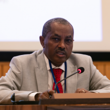 Éthiopie, Fenta Mandefro Abate, Ministre d'État à l'Enseignement général, c UNESCO_Fabrice GENTILE 1000px.png