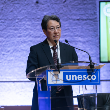 Japón, Tetsuya Kimura, Embajador, Misión Permanente de Japón ante la ONU (codirector de Action Track), c UNESCO_Fabrice GENTILE 1000px.png