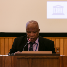 Mozambique, Manuel Bazo, Viceministro de Educación y Desarrollo Humano, c UNESCO_Fabrice GENTILE 1000px.png