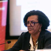 Santo Tomé y Príncipe, Julieta Izidro Rodrigues, Ministra de Educación y Enseñanza Superior, c UNESCO_Fabrice GENTILE 1000px.png