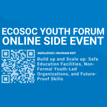 ECOSOC YOUTH FORUM ONLINE SIDE EVENT