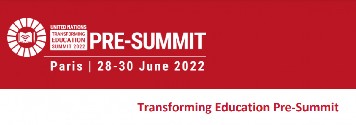 Nota conceptual previa a la Cumbre sobre la transformación de la educación