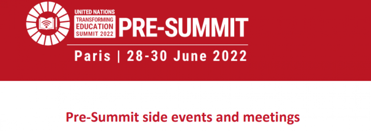 Pre-Summit side events and meetings - Call for proposals