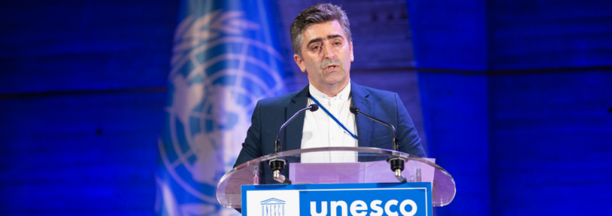Iran, Mahdi Fayyazi, Vice- Minister of Education for International Affairs' representative, c UNESCO_Christelle ALIX 1000px.png
