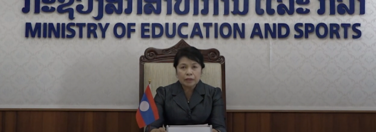 Vice-ministre de l'Éducation et des Sports de la RDP lao Sisouk Vongvichit