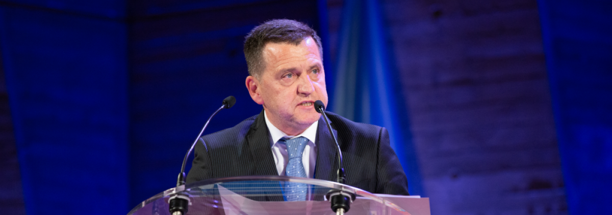 Monténégro, Miomir Vojinovic, Ministre de l'éducation, c UNESCO_Christelle ALIX 1000px.png